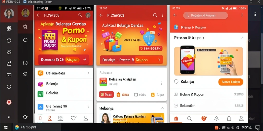 Antarmuka FILTER303 yang ramah pengguna dan penuh fungsi.