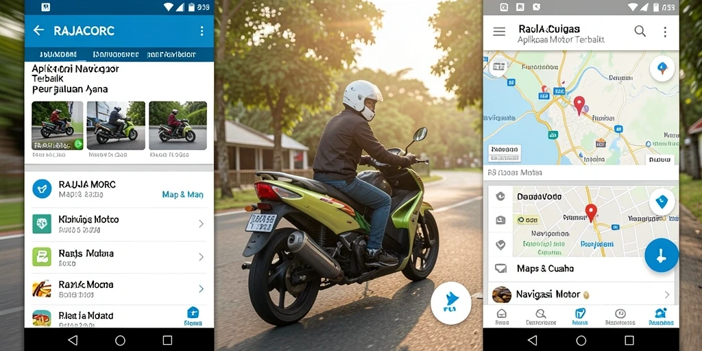 Tampilan antarmuka aplikasi RAJACORC yang intuitif dan informatif.